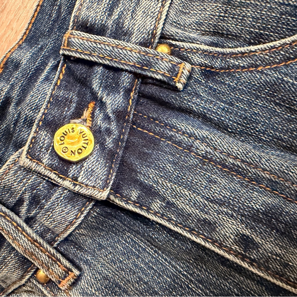Louis Vuitton SS23 Wavy Jeans - Like New - Picture 2 of 9